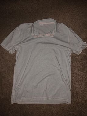 BKE Men’s Seafoam Blue Short-Sleeve Polo